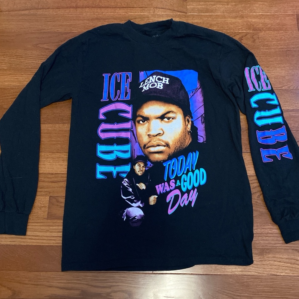 Tilly’s Ice cube long sleeve shirt tee skater top men’s size Small